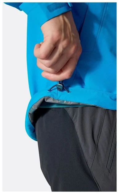 Мембранна куртка чоловіча Rab Downpour Jacket, Army (M) - зображення 9