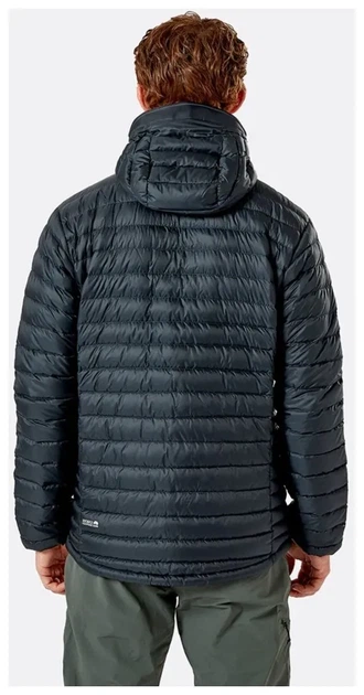 Легкий чоловічий пуховик Rab Microlight Alpine Jacket Beluga (M) - зображення 3
