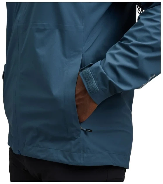 Куртка чоловіча мембранна Black Diamond M Strataline Stretch Shell, Midnight Blue (M) - изображение 8
