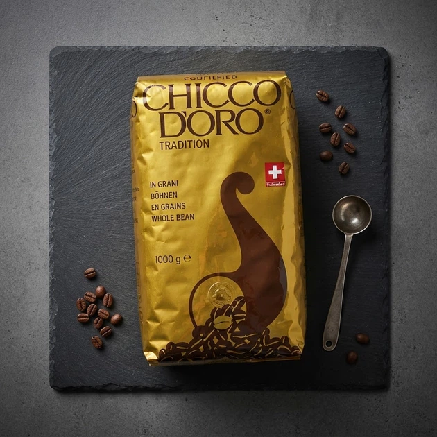 Кава в зернах 100% арабіка 1,01 кг Chicco d'Oro Tradition середнього обсмажування зернова кава без цукру лактози з нотами какао карамелі фруктів для еспресо кавомашини молочних напоїв - Фото 6 Кава в зернах 100% арабіка 1,01 кг Chicco d'Oro Tradition середнього обсмажування зернова кава без цукру лактози з нотами какао карамелі фруктів для еспресо кавомашини молочних напоїв - зображення 6
