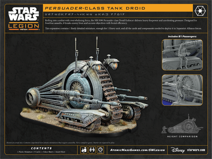 Dodatek do gry planszowej Atomic Mass Games Star Wars Legion 2.0: Droid NR-N99 Persuader (edycja międzynarodowa) (841333135133) - obraz 3