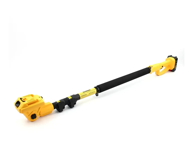 Садовый набор DeWalt 3в1 аккумуляторный 24 В мини цепная пила DCM155HN 15 см секатор DCMPP540P1 Digital рез до 30 мм высотная телескопическая штанга 2,6 м поворот 180 градусов комплект для обрезки деревьев веток кустов с 2 батареями 5 А·ч зарядкой - изображение 3
