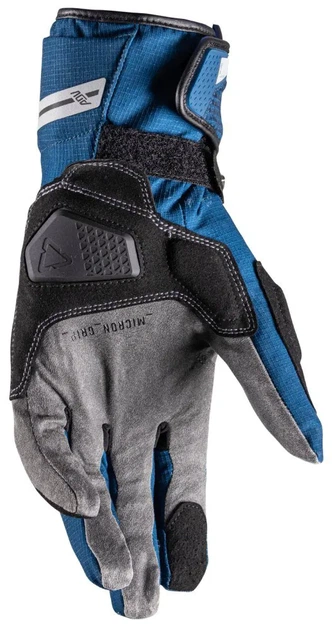 Мотоперчатки Leatt 6.5 HydraDri Adventure Midnight L (10) темно-синий водонепроницаемые Reaflex MicronGrip - изображение 3