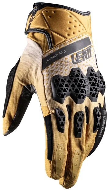 Мотоперчатки Leatt 6.5 HydraDri Adventure Short Sand M (9) песочные короткие водонепроницаемые MicronGrip - изображение 2