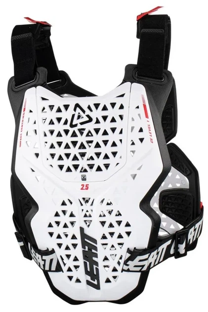 Защита груди Leatt 2.5 Chest Protector белая, One Size - изображение 4