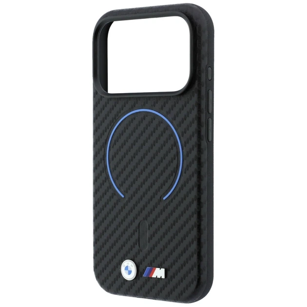 Чехол BMW M Carbon Printed Ring MagSafe для iPhone 18 Pro Max / 17 Pro Max черный (BMW001200) - изображение 6