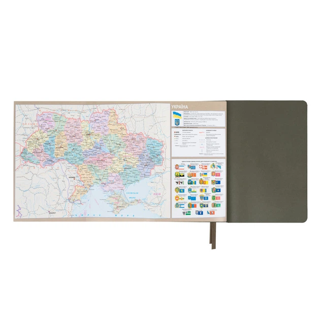 Дневник датированный 2027 Leo planner Velvet A5 368 страниц зеленый (252721) - изображение 8