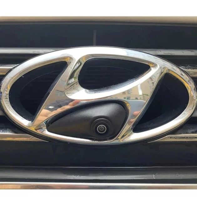 Передняя камера Hyundai CVBS 720P / 170° / Sony CCD / IP68/ 29,5×68 мм в штатную эмблему (КПВ-0252-00) - изображение 3