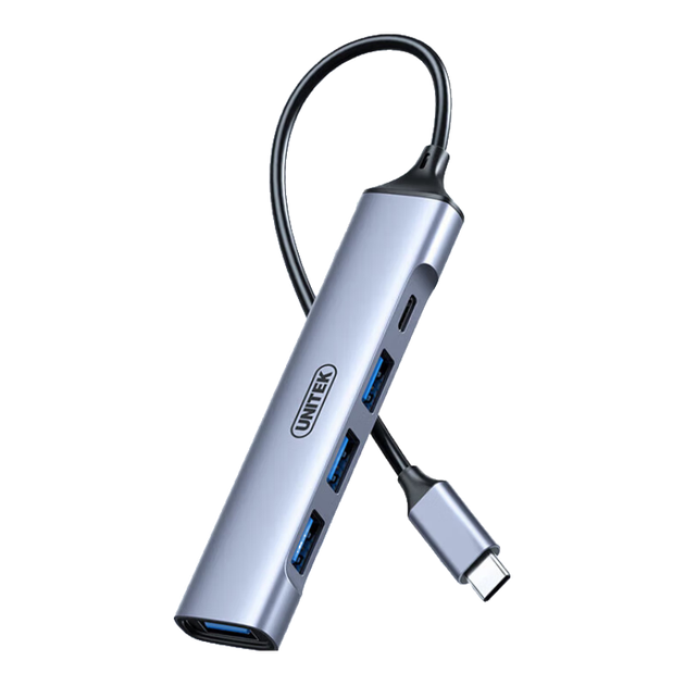 USB-концентратор UNITEK Type-C — USB 3.0, 4-портовая док-станция расширения, совместимая с MacBook, компьютерами Neo, телефонами, планшетами, адаптерами для внешних клавиатур и мышей, USB-док-станция расширения. - Фото 4 USB-концентратор UNITEK Type-C — USB 3.0, 4-портовая док-станция расширения, совместимая с MacBook, компьютерами Neo, телефонами, планшетами, адаптерами для внешних клавиатур и мышей, USB-док-станция расширения. - изображение 4