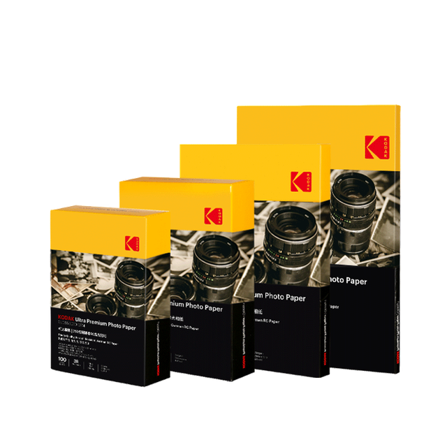 Глянцевий водонепроникний фотопапір KODAK RC, фотопапір для струменевого друку 3R/5 дюймів, високоякісний фотопапір 250 г, стійкий до подряпин та зносостійкий друкарський папір, 100 аркушів, 9891-558 - зображення 4