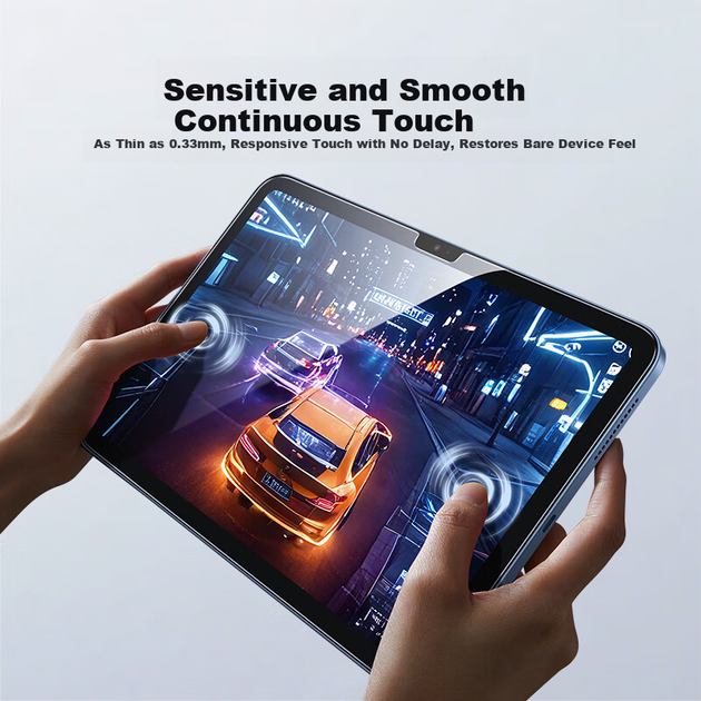 Защитная пленка из закаленного стекла ESR с мгновенным приклеиванием для iPad Air 8/7/6 11 дюймов 2026/25 New M4/3/2 HD, полноэкранная защита от отпечатков пальцев и падений, планшет Apple. - Фото 7 Защитная пленка из закаленного стекла ESR с мгновенным приклеиванием для iPad Air 8/7/6 11 дюймов 2026/25 New M4/3/2 HD, полноэкранная защита от отпечатков пальцев и падений, планшет Apple. - изображение 7
