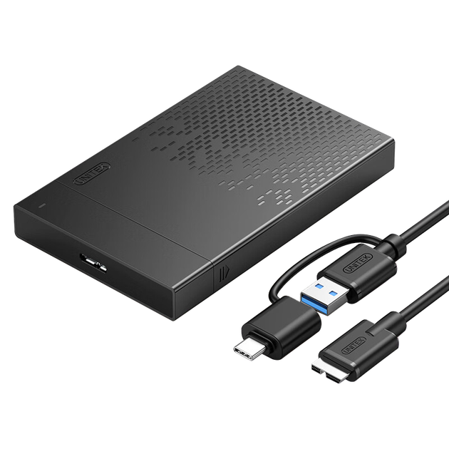 Зовнішній корпус для жорсткого диска UNITEK USB 3.0, портативний 2,5-дюймовий, інтерфейс Type-C - SATA, сумісний з ноутбуками та смартфонами, для твердотільних та механічних SSD-накопичувачів - Фото 4 Зовнішній корпус для жорсткого диска UNITEK USB 3.0, портативний 2,5-дюймовий, інтерфейс Type-C - SATA, сумісний з ноутбуками та смартфонами, для твердотільних та механічних SSD-накопичувачів - изображение 4