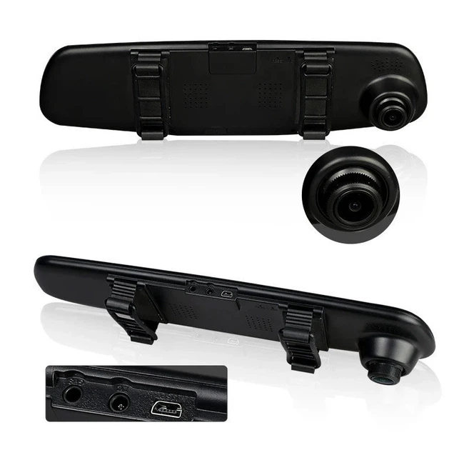 Відеореєстратор-дзеркало Grandio DVR L9000 Full HD з двома камерами - Фото 1 Відеореєстратор-дзеркало Grandio DVR L9000 Full HD з двома камерами - зображення 1