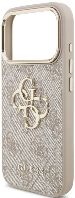 Etui Guess 4G Big 4G Classic Logo do iPhone 18 Pro / 17 Pro różowe złote (GUE005601) - Zdjęcie 4 Etui Guess 4G Big 4G Classic Logo do iPhone 18 Pro / 17 Pro różowe złote (GUE005601) - obraz 4