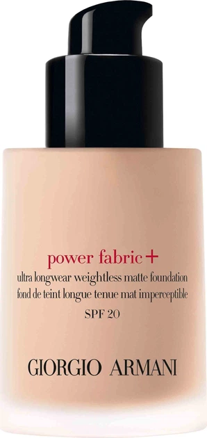 Тональний крем Giorgio Armani Power Fabric+ SPF 20 матувальний 4.75 30 мл (3614273558044) - зображення 3
