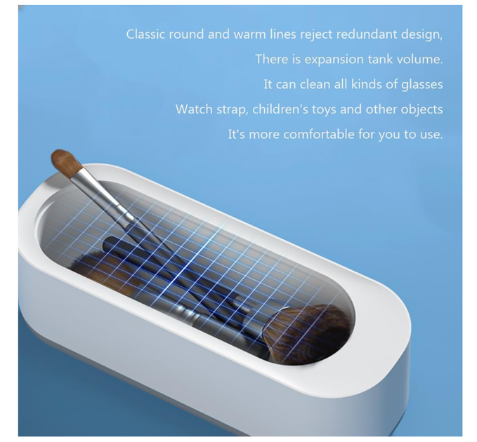 Ультразвуковая мойка для украшений Portable Jewelry Cleaner, очиститель ювелирных изделий, очков и мелких вещей - изображение 6