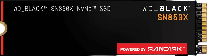 SSD диск SanDisk WD_Black SN850X 8TB NVMe M.2 2280 PCIe 4.0 x4 (WDBB9G0080BNC-WRSN) - зображення 2