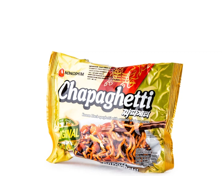 Локшина швидкого приготування Nong Shim з чорним соєвим соусом "Чачжан" Chapaghetti 140 г - Фото 2 Локшина швидкого приготування Nong Shim з чорним соєвим соусом "Чачжан" Chapaghetti 140 г - зображення 2