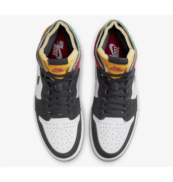 Кроссовки мужские Jordan 1 Zoom Air Cmft White/Black Ct0978-016 42 CT0978-016 - изображение 4