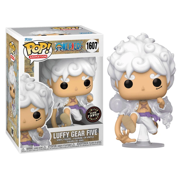 Ігрова фігурка Funko POP Луффі Chase версія 9 6 см колекційна статуетка аніме One Piece Біла - зображення 3