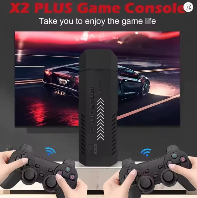 Ігрова приставка Digital X2 Plus 64GB з двома джойстиками, 4K - Фото 3 Ігрова приставка Digital X2 Plus 64GB з двома джойстиками, 4K - зображення 3