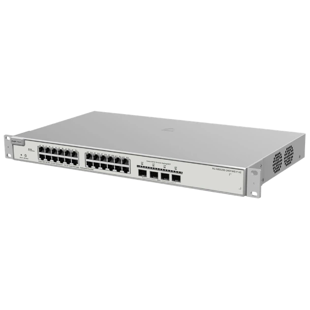Коммутатор 24 порта управляемый Ruijie Reyee RG-NBS5200-24GT4XS-P-V2 L3 POE - изображение 3