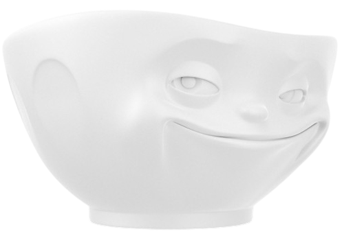 Miska do sałatek Tassen Uśmiech porcelanowa 500 ml (4250255858024) - obraz 3