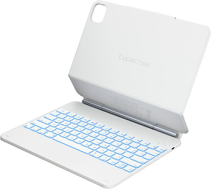 Чохол-клавіатура для планшета Typecase Edge для Apple iPad Pro 13" 2024/2025 White (6979284780400) - Фото 2 Чохол-клавіатура для планшета Typecase Edge для Apple iPad Pro 13" 2024/2025 White (6979284780400) - зображення 2