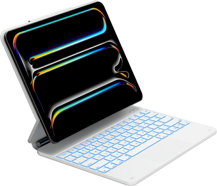 Чохол-клавіатура для планшета Typecase Edge для Apple iPad Pro 13" 2024/2025 White (6979284780400) - Фото 12 Чохол-клавіатура для планшета Typecase Edge для Apple iPad Pro 13" 2024/2025 White (6979284780400) - зображення 12