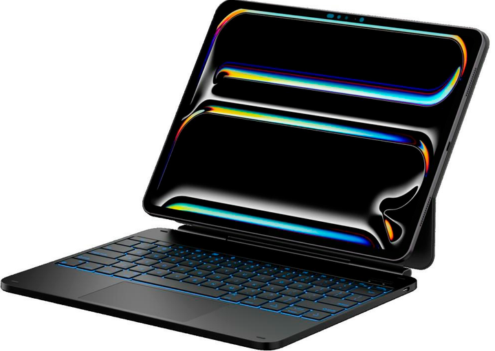 Чохол-клавіатура для планшета Typecase Edge для Apple iPad Pro 13" 2024/2025 Carbon Black (6979284780578) - зображення 8