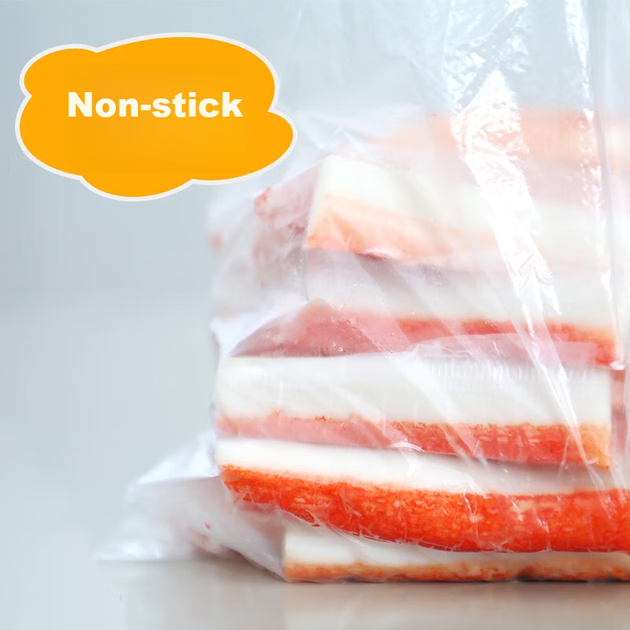 Перфоровані пакети для зберігання продуктів MIAOJIE з товстими загостреними краями, великого розміру, 450 шт., пластикові пакети для харчових продуктів - зображення 7