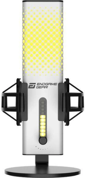 Микрофон для ПК/ для стриминга, подкастов Endgame Gear Xstrm White (PGWEGMIC002) - Фото 1 Микрофон для ПК/ для стриминга, подкастов Endgame Gear Xstrm White (PGWEGMIC002) - изображение 1