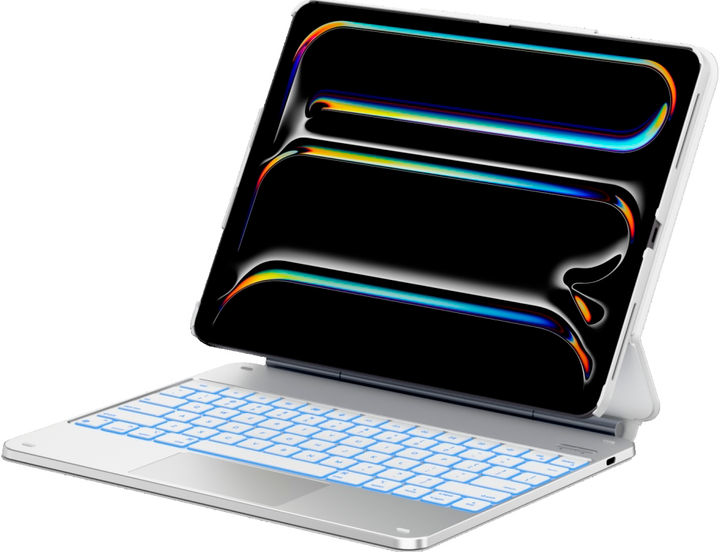 Чохол-клавіатура для планшета Typecase Edge+ для Apple iPad Air 13" M2 2024/M3 2025/M4 2026 White (6979284780332) - зображення 8