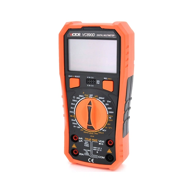 Цифровий мультиметр Voltronic VC-890D (VC890D) - Фото 2 Цифровий мультиметр Voltronic VC-890D (VC890D) - изображение 2