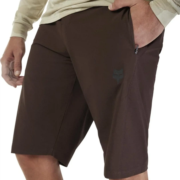 Велошорты Fox Ranger Short + Liner мужские коричневые, размер 32 - Фото 3 Велошорты Fox Ranger Short + Liner мужские коричневые, размер 32 - изображение 3