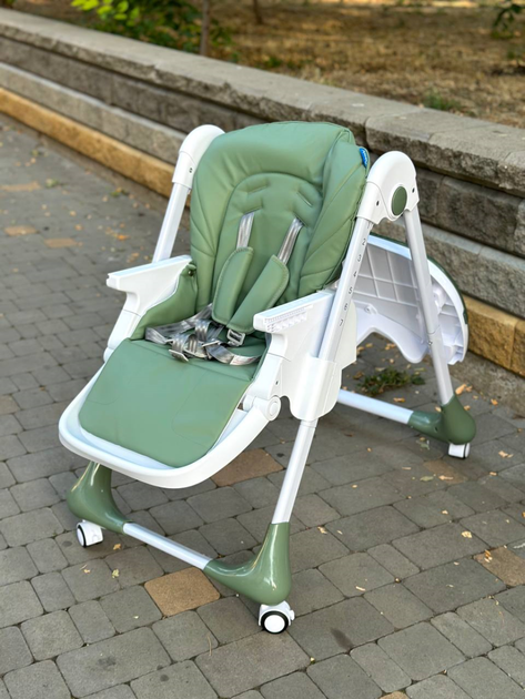 Детский Стульчик для кормления BAMBI M 3233L Jade Green - изображение 4