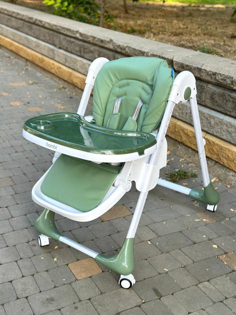 Детский Стульчик для кормления BAMBI M 3233L Jade Green - изображение 8