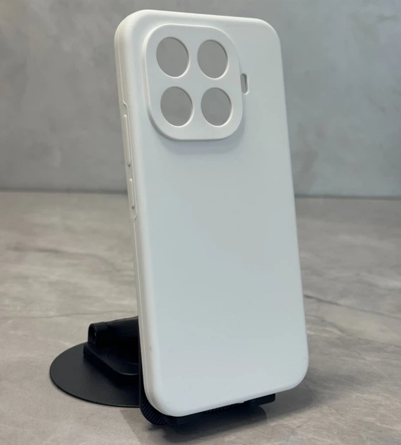 Силиконовый чехол Soft Touch для Xiaomi 15T Pro Молочный - изображение 2
