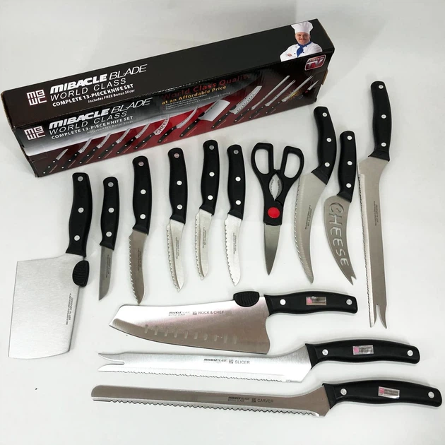 Набір кухонних ножів Contour Pro Knives 13 предметів - Фото 6 Набір кухонних ножів Contour Pro Knives 13 предметів - изображение 6