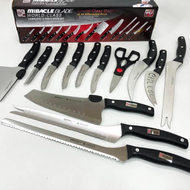 Набір кухонних ножів Contour Pro Knives 13 предметів - Фото 7 Набір кухонних ножів Contour Pro Knives 13 предметів - изображение 7