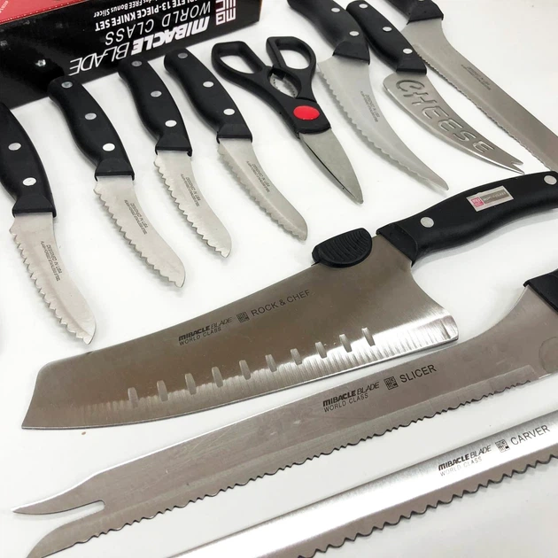 Набір кухонних ножів Contour Pro Knives 13 предметів - Фото 10 Набір кухонних ножів Contour Pro Knives 13 предметів - изображение 10