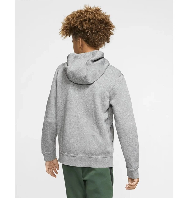 Дитяча толстовка Nike B Nsw Hoodie Fz Club 122-128 СM BV3699-091 - зображення 3