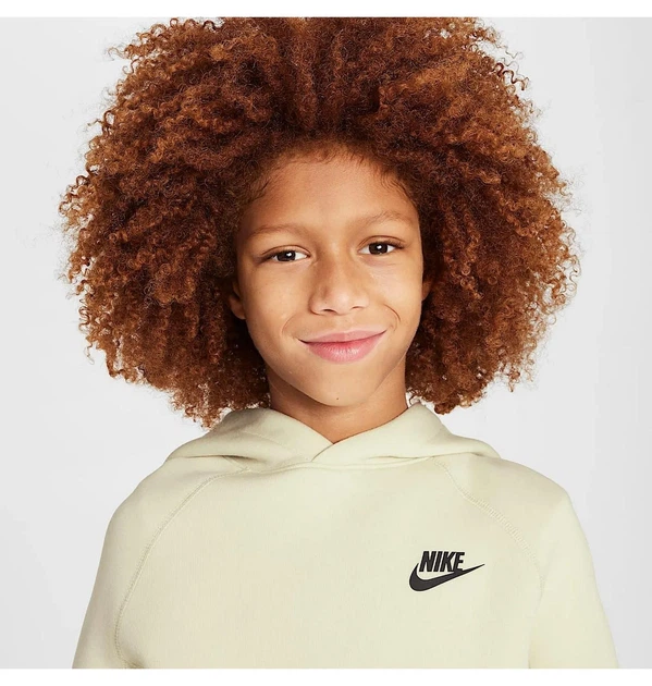 Подростковое худи Nike Sportswear Tech Fleece Pullover Hoodie M Светло-кремовое FD3291-234 - Фото 3 Подростковое худи Nike Sportswear Tech Fleece Pullover Hoodie M Светло-кремовое FD3291-234 - изображение 3