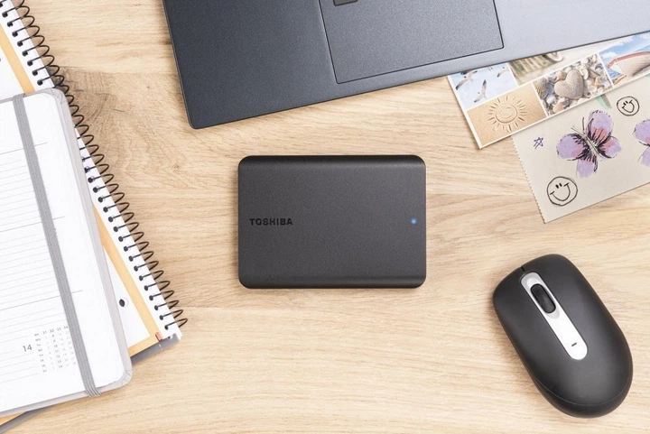 Внешний жесткий диск (HDD) 2.5" USB 4.0TB Toshiba Canvio Basics (HDTB540MK3CA) Black - изображение 7
