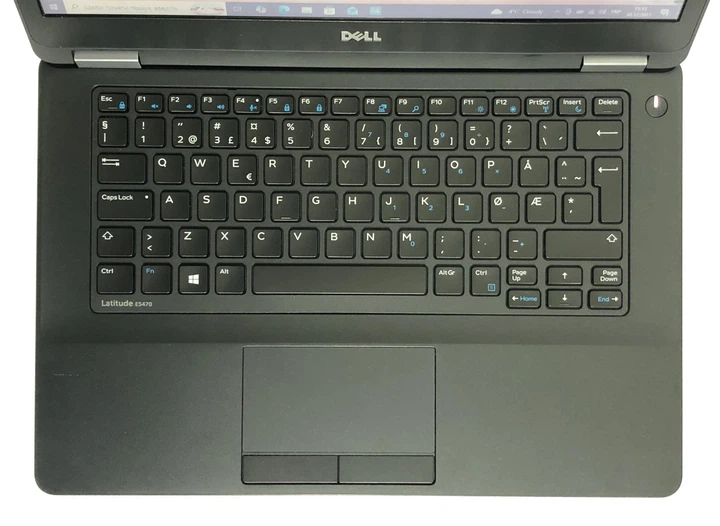 Ноутбук Dell Latitude E5470 / 14" (1366x768) / i3-6100U / 8GB / 128GB SSD / Win10Pro - Б/в - Фото 3 Ноутбук Dell Latitude E5470 / 14" (1366x768) / i3-6100U / 8GB / 128GB SSD / Win10Pro - Б/в - зображення 3