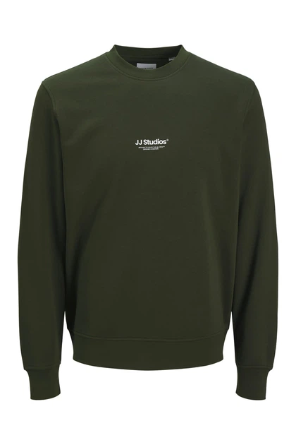Світшот "JJ Studios" Jack&Jones зелений 4XL (sw-jj-002-green-2277) - изображение 2