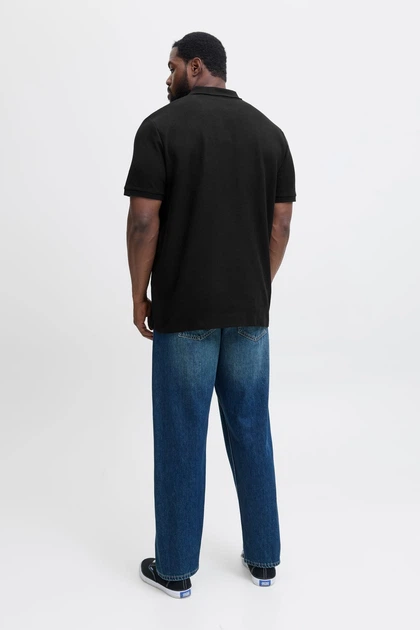 Футболка поло Jack&Jones чорна 4XL (500615-black-12284) - Фото 7 Футболка поло Jack&Jones чорна 4XL (500615-black-12284) - изображение 7
