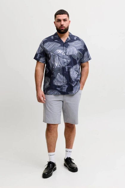 Сорочка Jack&Jones синя 5XL (400140-2-12660) - Фото 5 Сорочка Jack&Jones синя 5XL (400140-2-12660) - изображение 5