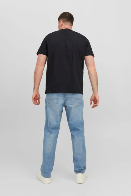 Футболка з принтом "Jack&Jones" Jack&Jones чорна 7XL (fbt-jj-003-black-1692) - зображення 6