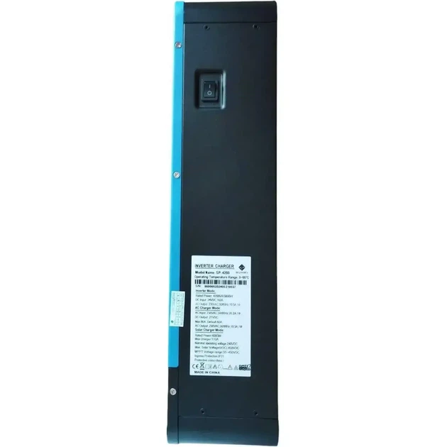 Автономный инвертор Sumry SP-4200H-24 3800W 24V 1 MPPT 220V Однофазный (SP-4200H-24) - изображение 8